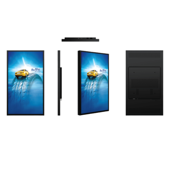 NEO COM Full HD LED Industrial Wall Mount Display with Explosion Proof Glass and High Brightness Panel