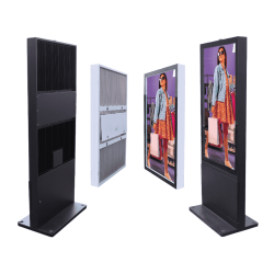 NEO COM Aero-Vert Outdoor Weatherproof Vertical Digital Signage Display