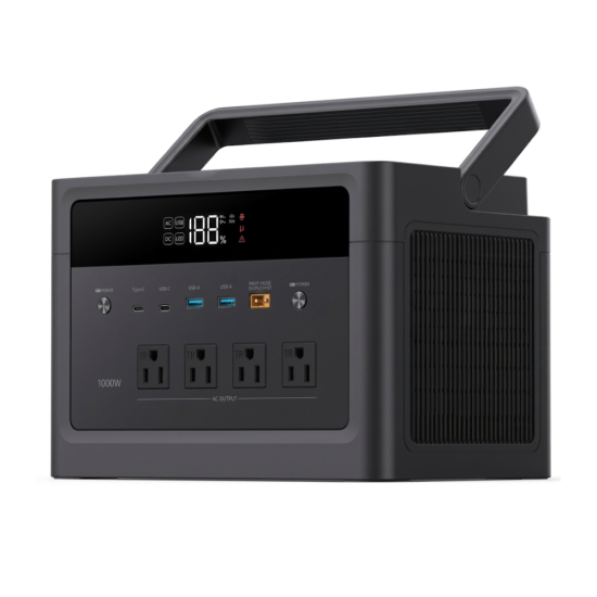 NEO COM Cubus1000 1000W LiFePO4 Portable Power Station 576Wh 180000mAh