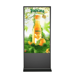 NEO COM FA75 75″ Floor Standing Smart Advertising Display