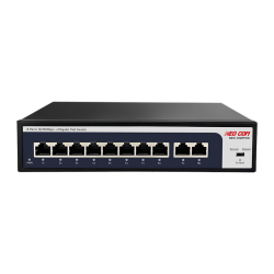 NEO COM NEO-208P2G1F 8-Port 10/100/1000Mbps PoE Unmanaged Ethernet Switch
